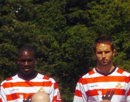 Clues: One signed his first professional contract with Rovers, the other spent six years at the club and then returned for another short spell without making any more appearances