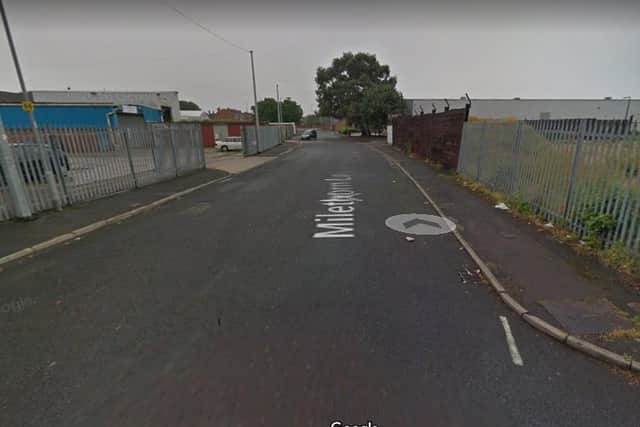 The dead body was found in a canal near Milethorn Lane in Wheatley.