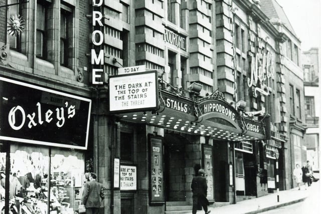 The Hippodrome Cinema on Cambridge Street, Sheffield, which closed March 1963 and was later demolished
