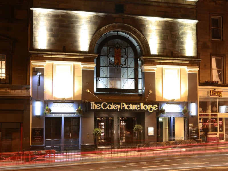 Dating from 1923, the Caley Picture House is one of Edinburgh's oldest cinema buildings. Latterly a night club, the former cinema has enjoyed various new leases of life and is now a Wetherspoon super pub.