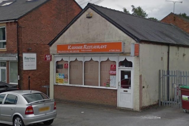 Kashmir Restaurant, on Southwell Road East, Rainworth, has a food hygiene rating of four.