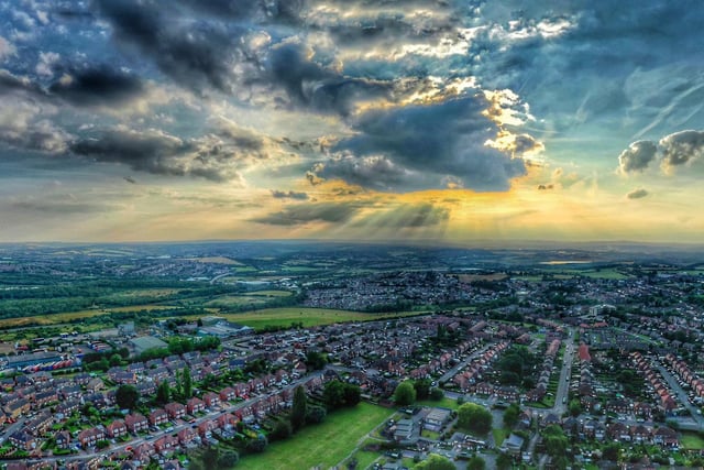 Rother Valley Baz (@BarryLButcher) sent us this amazing picture which he had taken with his DJI Mavic 2 drone.