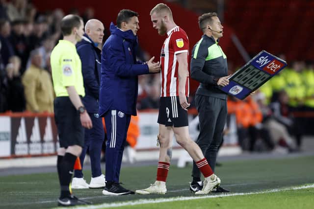 Sheffield United manager Paul Heckingbottom is full of admiration for the striker: Richard Sellers / Sportimage