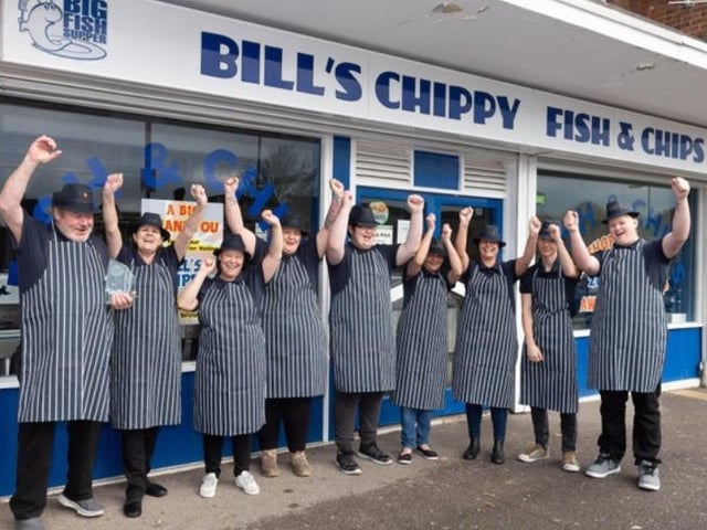 Having scooped three previous wins our newspapers' reader fish and chip competition, Bill's Chippy in Mill Road was sure to make the top 16.