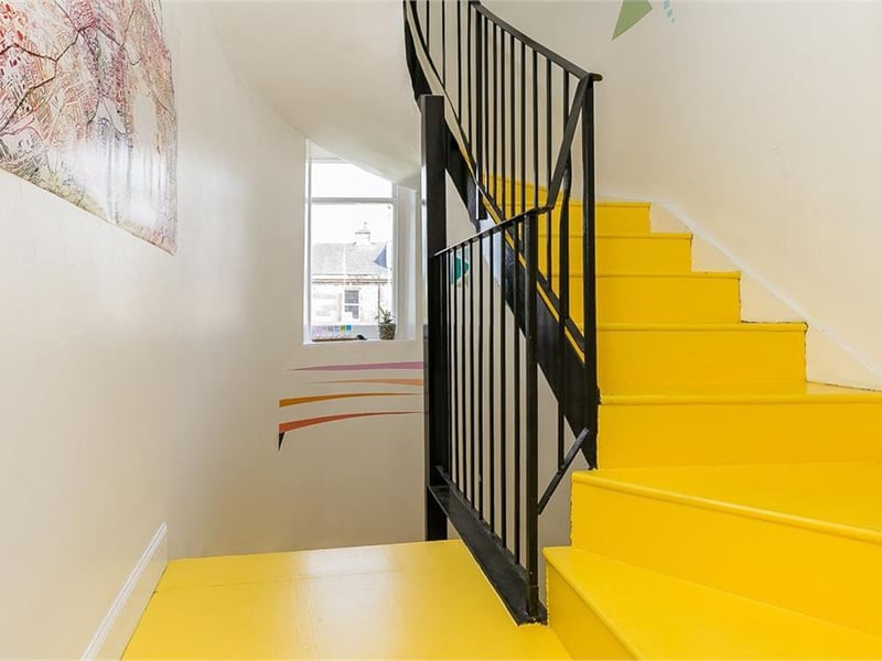 Shared stairway.