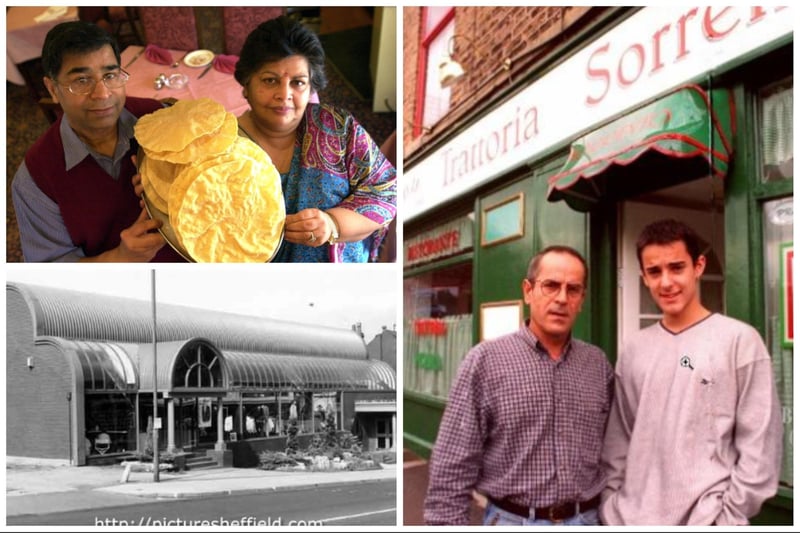 Our picture gallery shows some of Sheffield's much loved restaurants which were popular in the 80s and 90s
