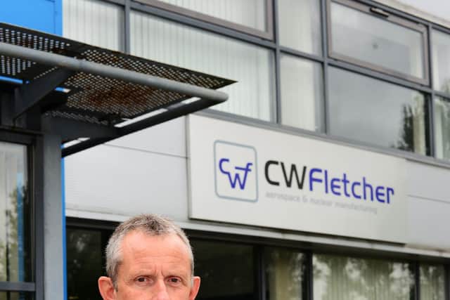 C W Fletcher managing director Steve Kirk.