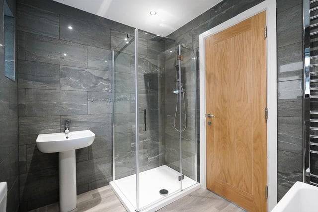 Redbrik described the bath and shower rooms as "luxury". This one comes as a four piece suite.
