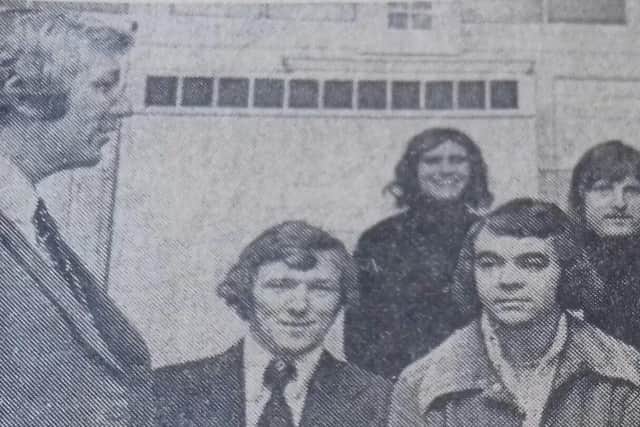 Sheffield Wednesday boss Derek Dooley (left) surveys his available players amid the mystery virus crisis that swept through the club in the early 70s. Credit: Daily Mirror 1973