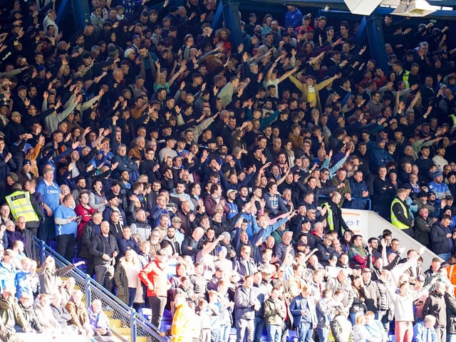 Danny Cowley praised the travelling Pompey fans for their support today at Portman Road