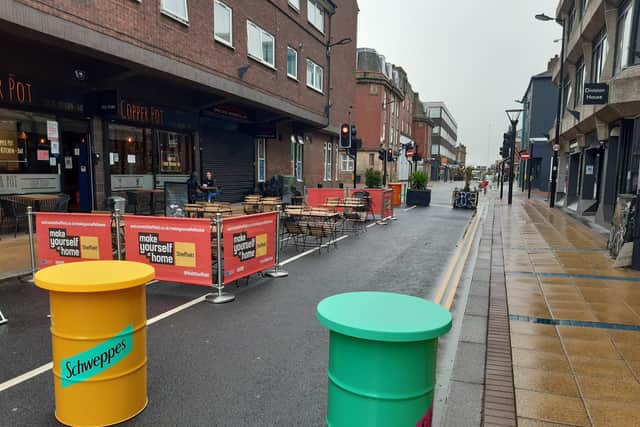 Hedgerow Market, an independent traders' market, was cancelled at "the last minute" today after officials failed to close Division Street as expected.