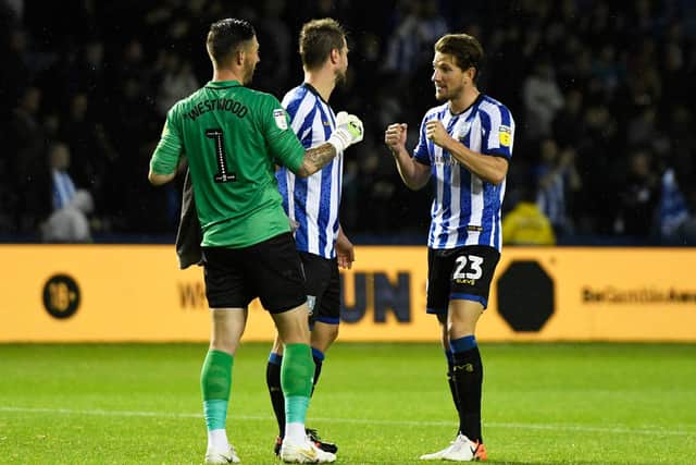 Keiren Westwood and Sam Hutchinson are back in the Sheffield Wednesday side and performing well under caretaker boss Neil Thompson.