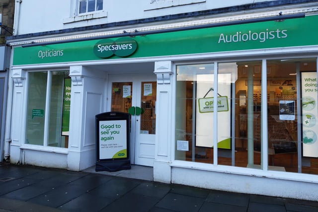 Specsavers in Alnwick is open by appointment only.