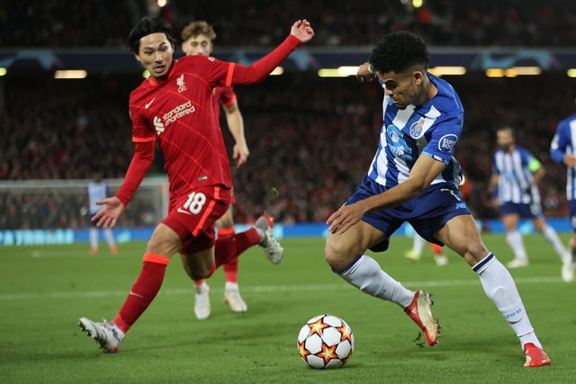 Liverpool are considering signing Porto winger Luis Diaz in January. The 24-year-old has impressed in the Reds' Champions League group this season. (Daily Mail)