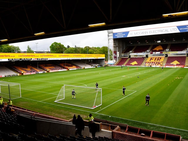 Visitors found the view at Fir Park the poorest in the league.