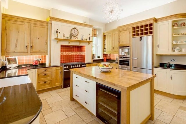 The heart of the home is this fabulous kitchen.