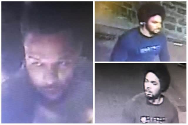 Police in Rotherham have released CCTV stills of two people they would like to identify as part of an ongoing investigation into a reported assault earlier this year at Renoirs and Rouge in The Crofts, Rotherham,