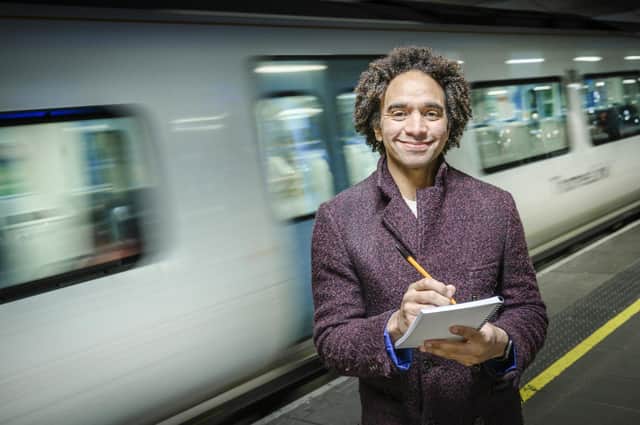 Joseph Coelho has teamed up with Govia Thameslink Railway to launch the Poetry in Motion competition