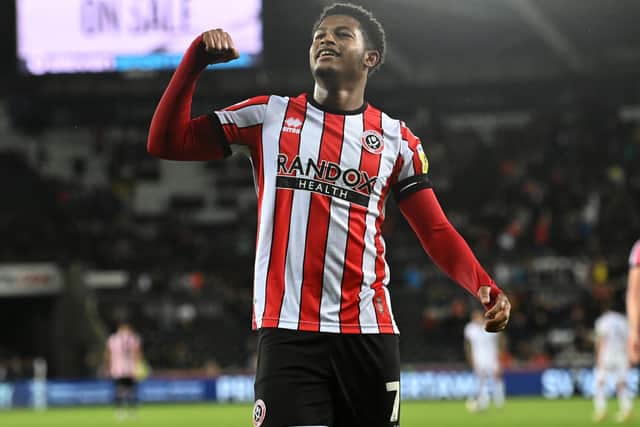 Rhian Brewster is in confident mood ahead of Sheffield united's visit to Preston North End: Ashley Crowden / Sportimage