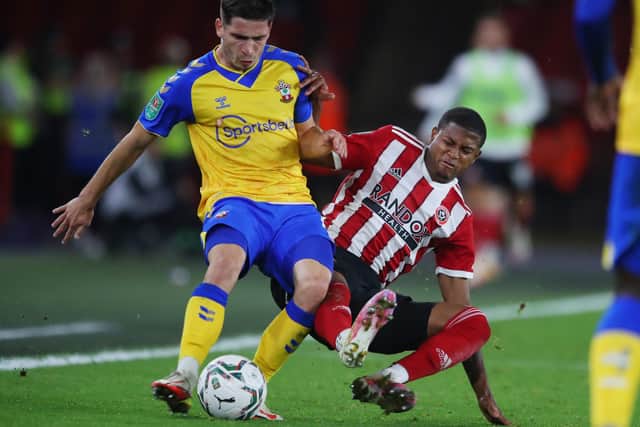 Rhian Brewster in action for Sheffield United: Simon Bellis / Sportimage