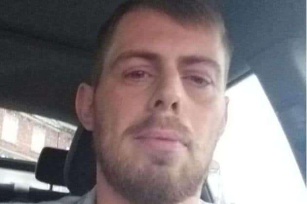 Pictured is deceased father-of-three Daniel Irons, also known as Danny Irons, who lived between homes in Hackenthorpe, Sheffield, and Rotherham, and sadly died aged 32 after he suffered a fatal stab wound to his chest before collapsing on Fretson Green, at Woodthorpe, Sheffield.