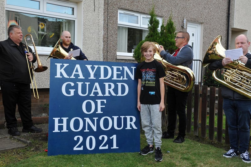 Guard of Honour, Kayden Somerville.