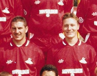 Clues: One was a well-travelled striker, the other was an Arsenal trainee