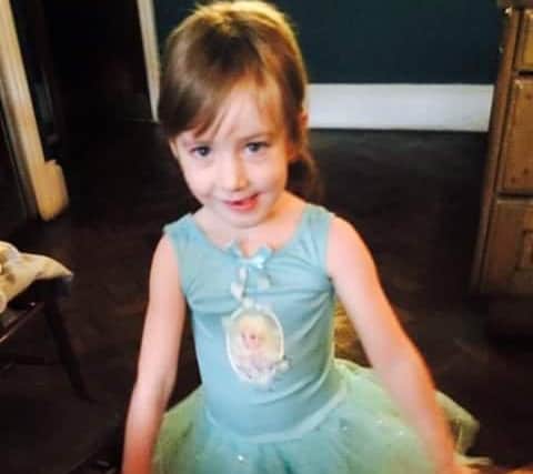 Gracie Foster, aged 4, who died from meningitis 