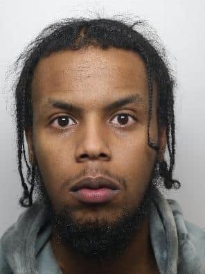 Mubarik Dualeh was jailed for 27 months during a hearing held at Sheffield Crown Court on Wednesday, February 22, 2023, after pleading guilty to robbery at an earlier hearing