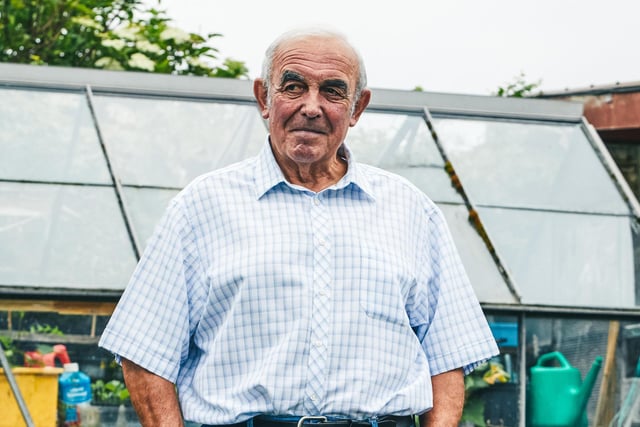 Les, 77, moved to the North East 50 years ago and has become a well-loved local in Washington and is often found calling the bingo at North Biddick Social Club.