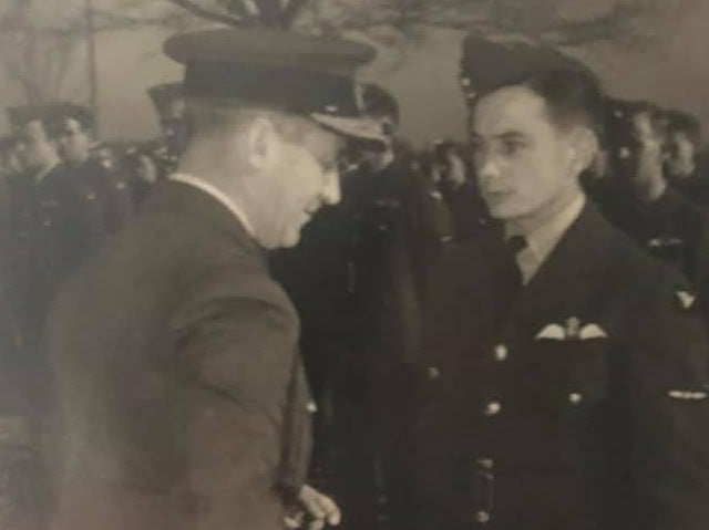 Ian Davies shared this photo of his uncle Jack Hick, Battle of Britain hero.