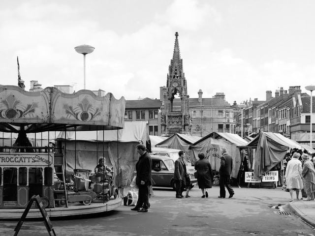 In 1967 Mansfield was a busy market town