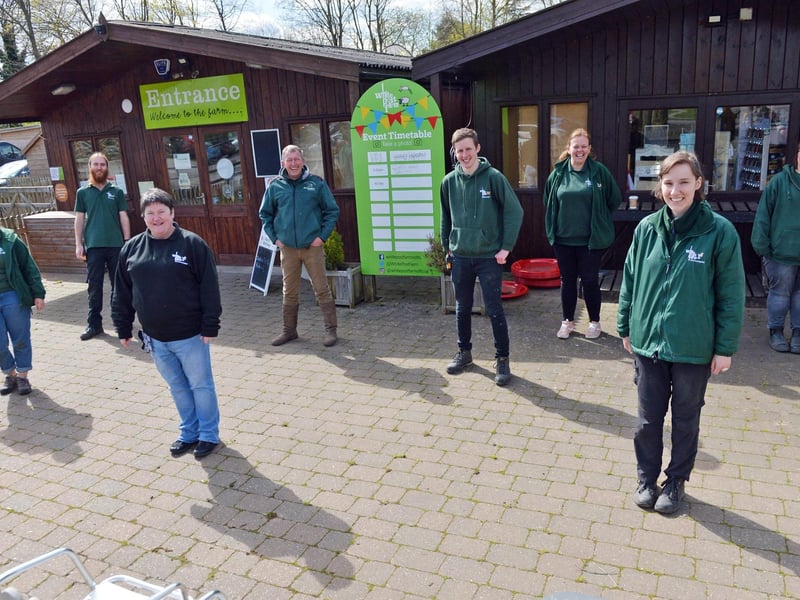 Staff have been working hard during lockdown to keep the animals safe and to prepare for reopening.