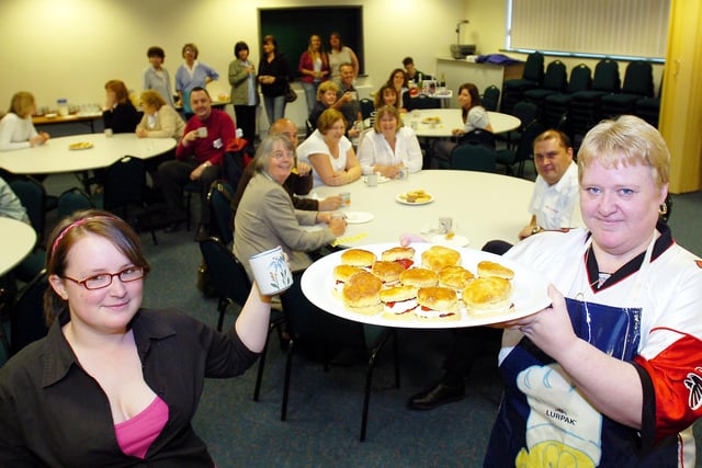 The Belle Vue Sports Centre held a lovely Tea At Three event in 2007. Were you there?