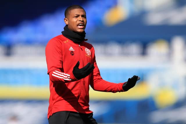 Rhian Brewster of Sheffield United: Lindsey Parnaby - Pool/Getty Images