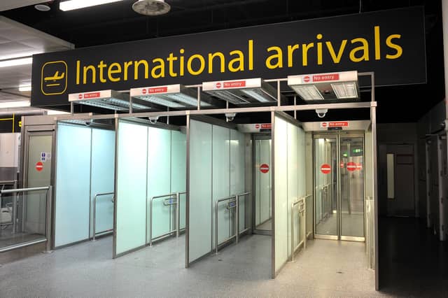Gatwick Airport - 23 minutes and 18 seconds.