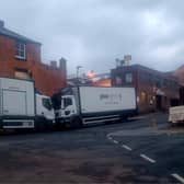 Andy Bevan shared this photo showing filming taking place on Harleston Street in Burngreave, Sheffield
