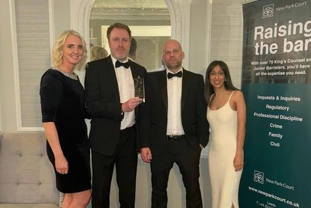 Banner Jones scoops top litigation honour at Sheffield legal awards