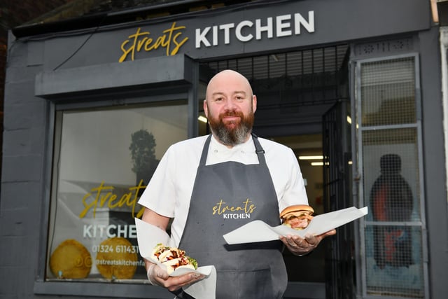In November, James Walker opened Streats Kitchen in Grahams Road, Falkirk, offering street food inspired takeaway dishes.