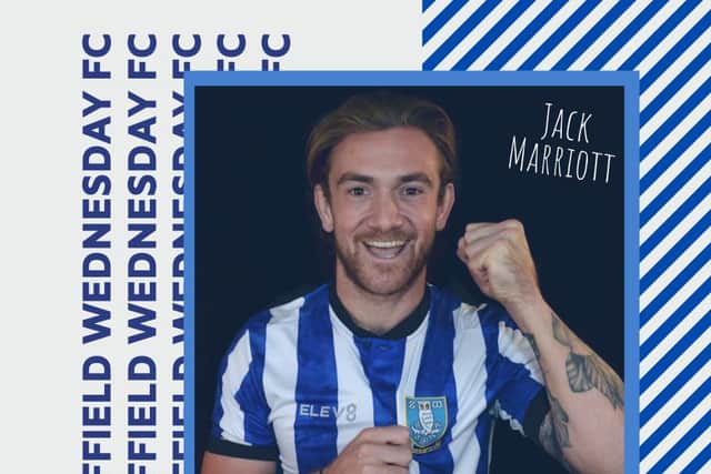 Sheffield Wednesday signed Jack Marriott from Derby County on loan for the season.