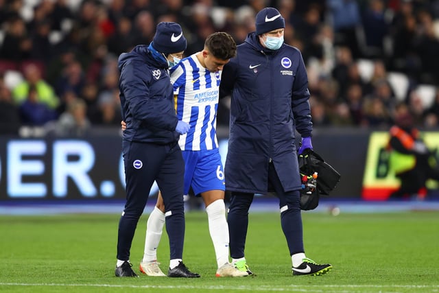 Brighton have been handed a major fitness boost heading into the new year, with starlet Jeremy Sarmiento tipped to return as early as February despite suffering a hamstring injury earlier this month. He was injured just 11 minutes into his Seagulls debut. (Sport Witness)
