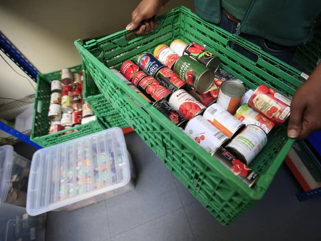 Demand for Trussell Trust foodbanks is soaring.