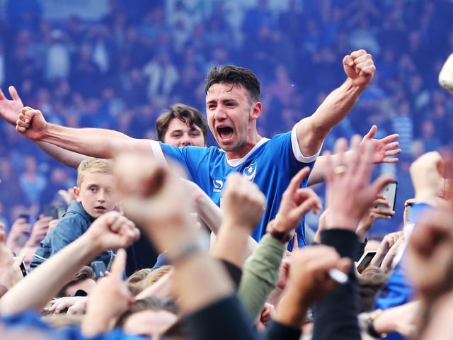The left-back arrived at Pompey in 2015 after several nomadic years. He was at the fulcrum of the League Two title-winning season and is now plying his trade with Sheffield United in the Premier League.