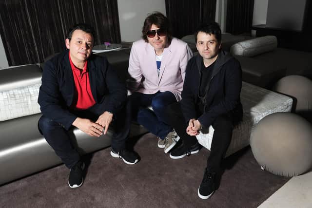 Manic Street Preachers - who released The Ultra Vivid Lament last year - are one of the artists set to take to the NEC stage as part of the Concert for Ukraine. (Photo by Stuart C. Wilson/Getty Images for Guinness)