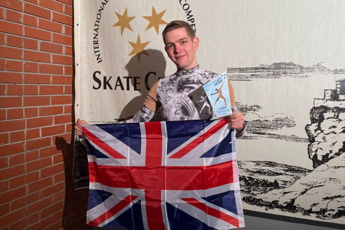 Charlie Stockmeier Charlie aims for Olympic success just two years after stepping onto the ice