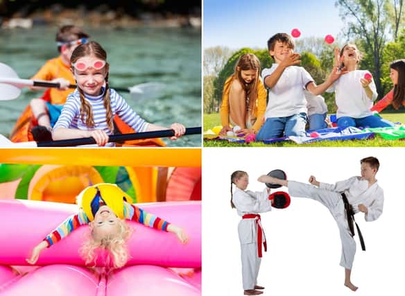 A few of the fun sporty activities available in and around Edinburgh over the school holidays.