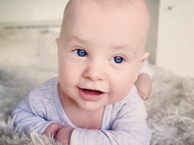 Rebecca Milne Barnett, said: "Bobby Michael, born September 19th 2020 at Kingsmill, our little rainbow baby.
Brought so much happiness during such a difficult time for us and his big brother."