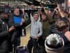 Sheffield Wednesday players party with fans at train station after Wycombe Wanderers win