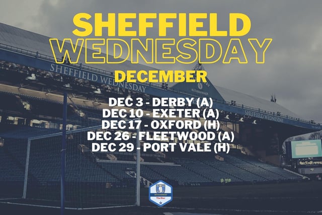Was Fleetwood Town away on Boxing Day a first choice for Wednesdayites? Probably not - but that's what they've got.