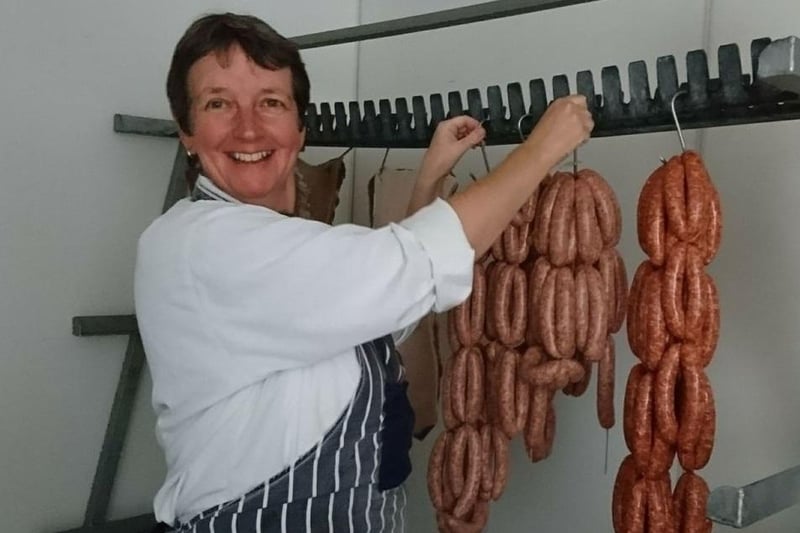 Sarah Cross, the proprietor of Derbyshire Dales Organics, sources organic meat from three Midlands farms. She said: "Most popular products are probably my gluten free bangers - I make my own seasoning which means I can accommodate specific dietary needs." Derbyshire Dales Organics is based in Kirk Langley and is among the artisan producers that trade at the monthly farmers markets in Bakewell and Belper.